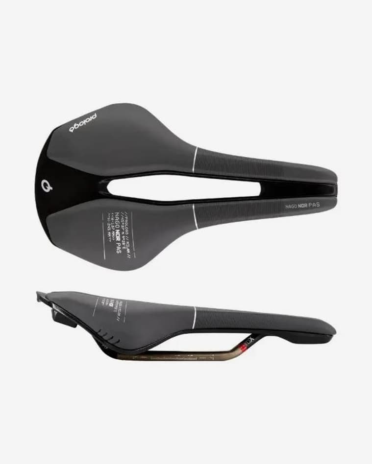 Sillín Prologo Nago NDR PAS 137 mm con raíles Tirox