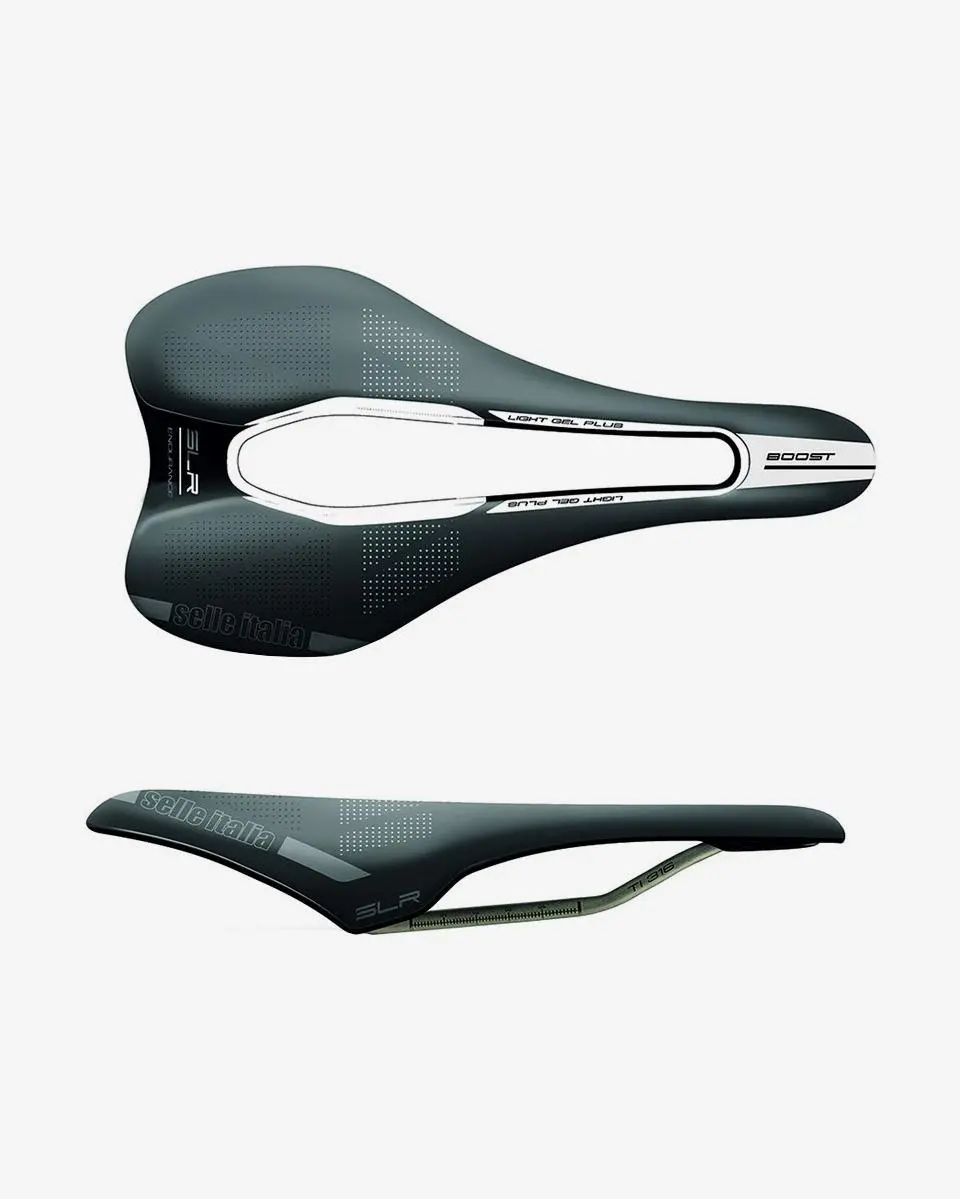 Selle Italia SLR Boost Endurance TI316 Superflow — L3 · negro